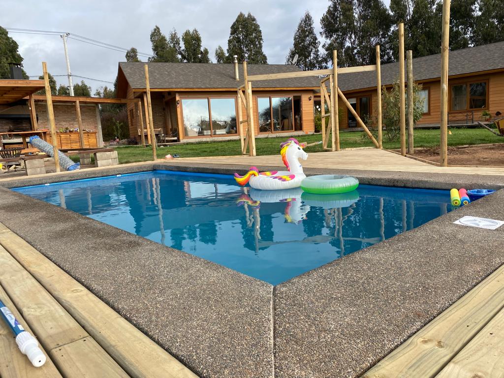 Piscina rectangular 7.15 x 3.40